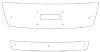 Trim/Protection Strip, radiator grille Isuzu D-Max 2007-2012