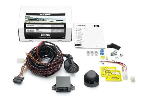 Electric Kit, trailer hitch Audi/Seat/Skoda/VW 13pin CAN FLEX