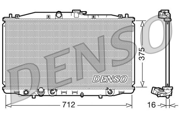 Radiator, engine cooling HONDA Accord VII * 2.0 i Aut Radiator, engine cooling HONDA Accord VII * 2.0 i Aut