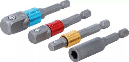 Screwdriver Set adapterite komplekt 4 osa 1/4", 3/8", 1/2" + 1/4"