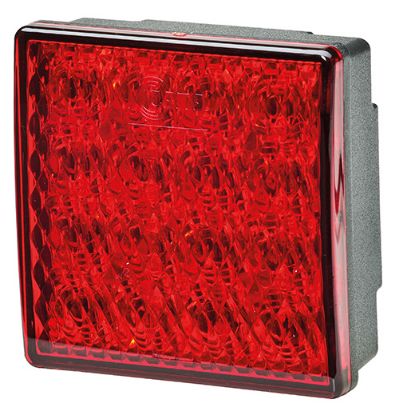 Rear Fog Light 24V 80 x 80 mm, 260mm kaabel