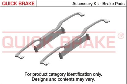 Accessory Kit, disc brake pad BMW, MG, MINI, ROVER