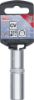 Socket Wrench Insert 3/8" Deep Socket "Gear Lock", 13 mm