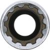 Socket Wrench Insert 3/8" Deep Socket "Gear Lock", 13 mm