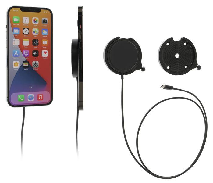 Mobile phone/PDA holder Apple iPhone 12-16 Magsafe laadijaga fiks