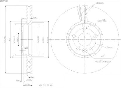 Brake Disc VOLVO - 31277342