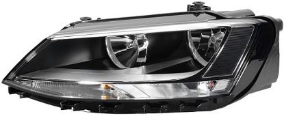 Headlight VW Jetta 10- vasak