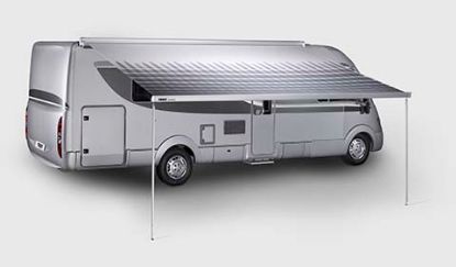 Camping Awning 9200 5,50x3,00m Mystic Gray/valge korpus