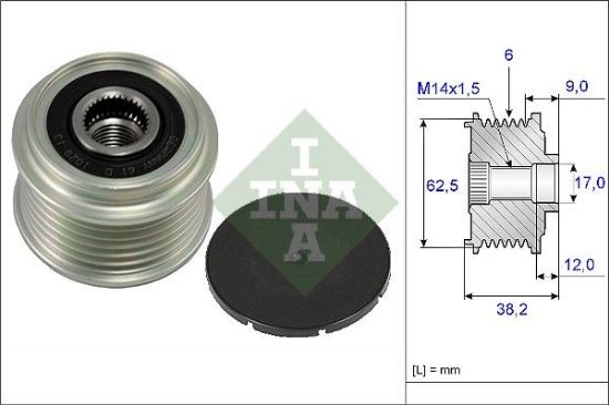 Alternator Freewheel Clutch Hyundai/Kia/Toyota