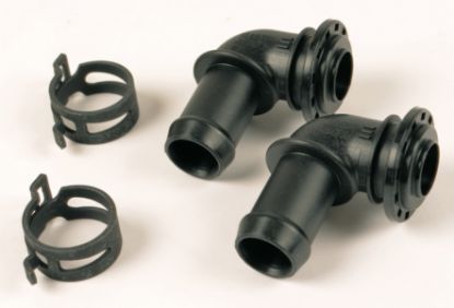 Water connection pipe, auxilliary heater Voolikuühendused 2x90°