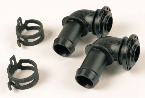 Water connection pipe, auxilliary heater Voolikuühendused 2x90°