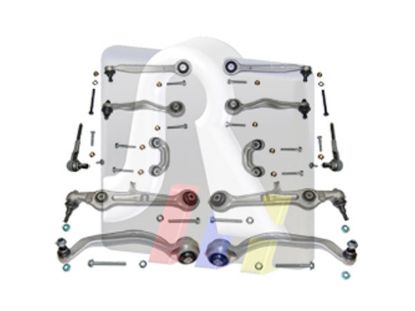 Control/Trailing Arm Kit, wheel suspension AUDI A4 01-07 (8EC, B7) Control/Trailing Arm Kit, wheel suspension AUDI A4 01-07 (8EC, B7)
