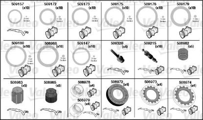 Gasket, coolant pipe tihendite kompl Opel 2