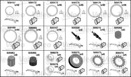 Gasket, coolant pipe tihendite kompl Opel 2
