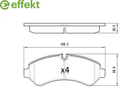 Brake Pad Set, disc brake MERCEDES Brake Pad Set, disc brake MERCEDES
