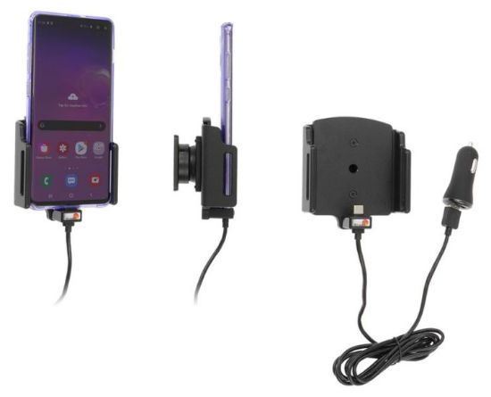 Mobile phone/PDA holder Aktiivne USB-C sig. regul. 75-89mm / 2-10mm