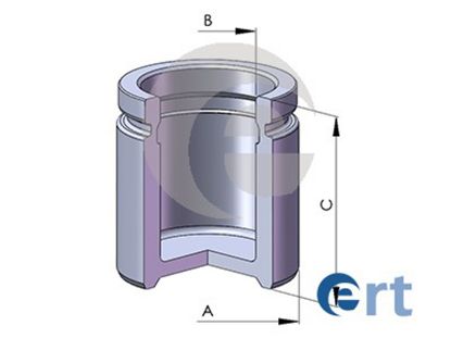 Piston, brake caliper BMW 3 (E36), 5 Touring (E39), X5 (E53)