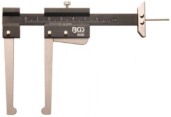 Vernier Calliper, brake disc thickness nihik piduriketaste mõõtmiseks