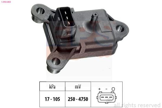Air Pressure Sensor, altitude adaption PSA - 1563 J4
