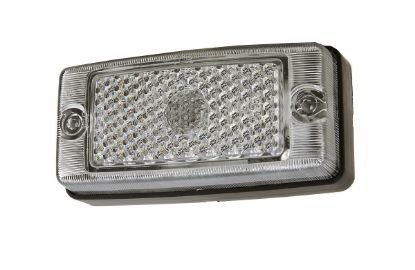 Side Marker Light Positsioonituli valge helkuriga 124x61,5mm