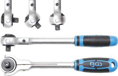 Reversible Ratchet Ball Head Ratchet, 3/8"