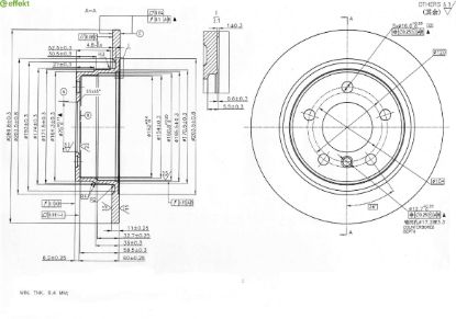 Brake Disc BMW - 34 21 6 792 225