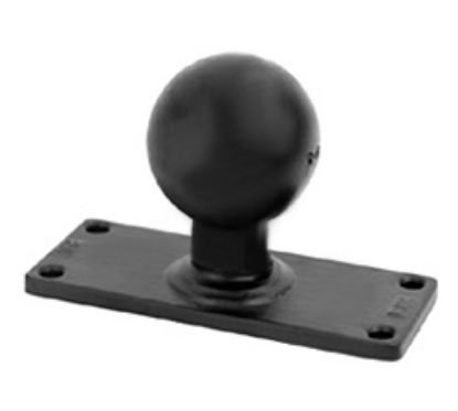 Mobile phone/PDA holder D-kuuliga kinnitusplaat 50x125mm