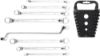 Double Ring Spanner Set 8-piece "Deep Crank" Double Ring Spanner Set, DIN