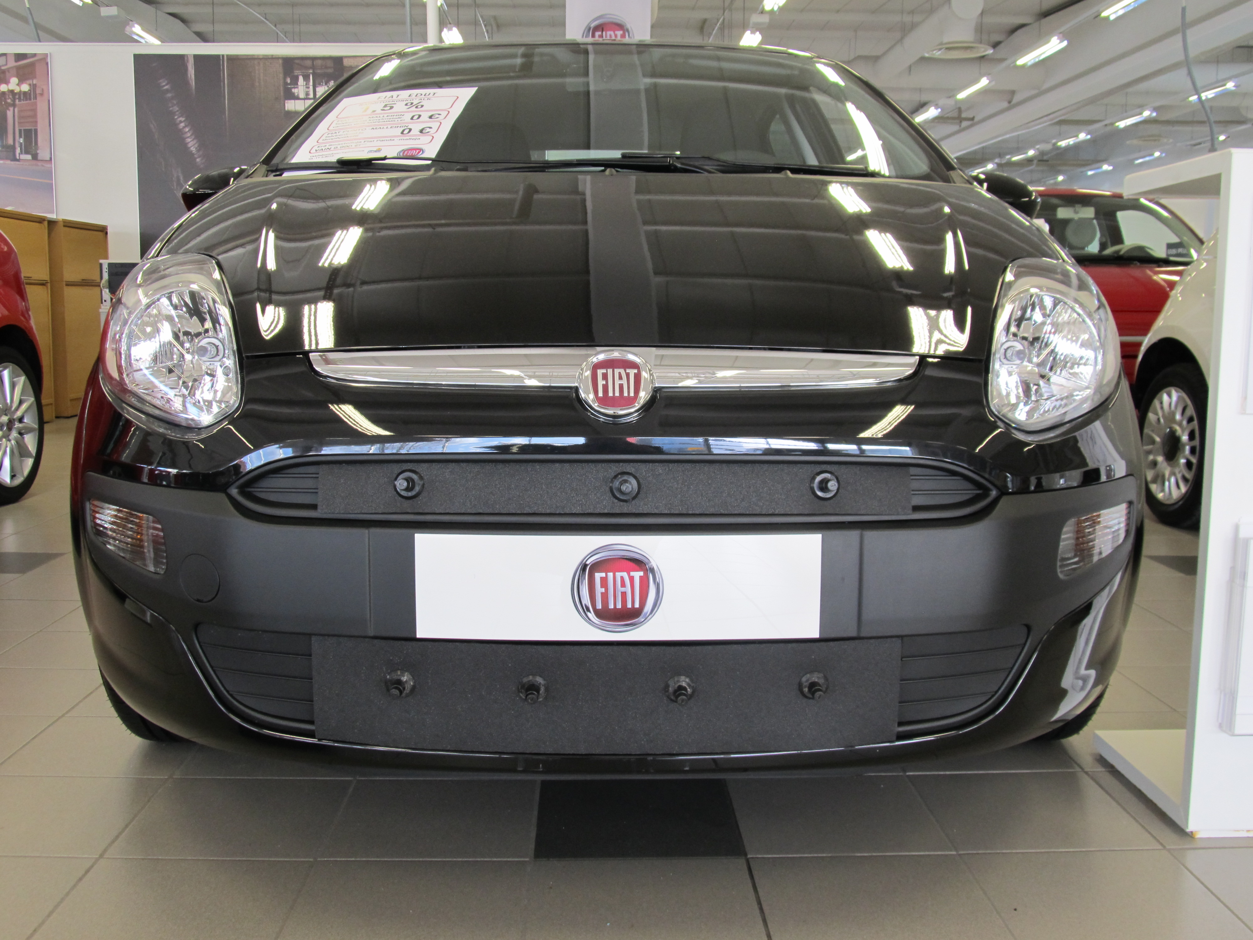 Trim/Protection Strip, radiator grille Fiat Punto Evo 2012-