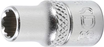 Socket Wrench Insert 1/4" Socket, 12-point, 6 mm
