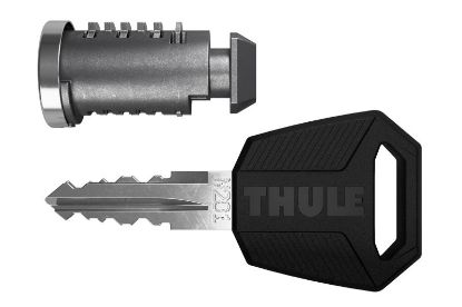 Lock Set, roof rack One-Key System, 6 lukku/2 võtit