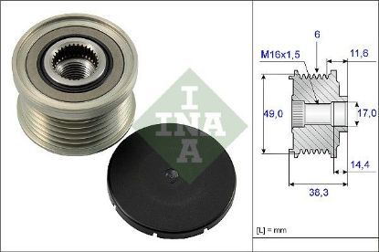 Alternator Freewheel Clutch BMW - 12 31 7 516 105