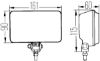 Spotlight Set Comet 450, Ref. 17,5, 12V, H3
