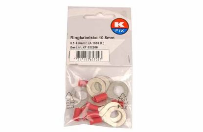 Terminal, electric universal parts rõngas M10 (10.5mm) pun