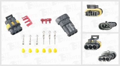 Cable Connector Kit 3 PIN komplekt "superseal" ISA + EMA
