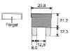 Fuse 50A FK3 80V 1tk LF 0299050