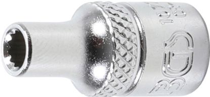 Socket Wrench Insert 1/4" Socket, 12-point, 4 mm