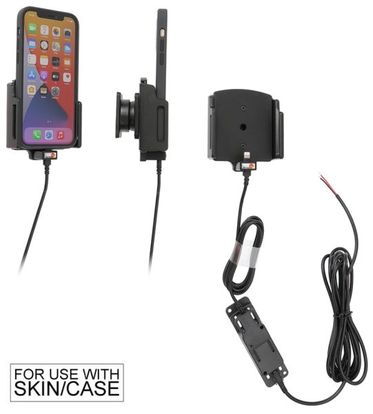 Mobile phone/PDA holder Apple iPhone 12/13/Pro/Max 75-89 mm fiks.laadija