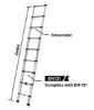 Ladder, roof rack (tailgate) Omnistor 9 astet (2,6m) magnetkinnitusega