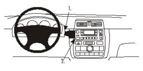 Trim Frame Toyota Avensis Verso 02-
