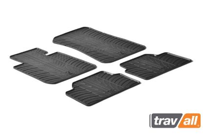 Non-skid Inset Mat BMW 1 SERIES 5 DOOR HATCH (04-11)4P+FX