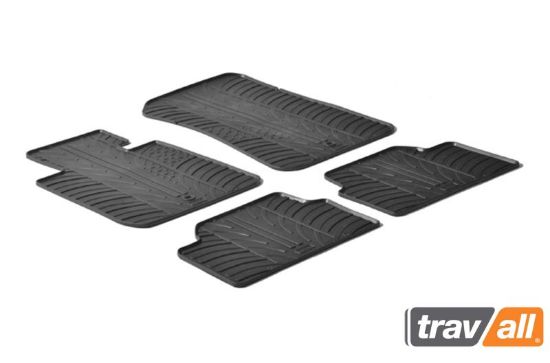 Non-skid Inset Mat BMW 1 SERIES 5 DOOR HATCH (04-11)4P+FX