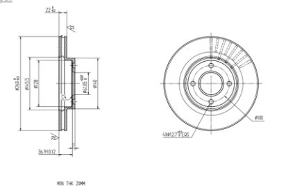 Brake Disc Nissan Brake Disc Nissan