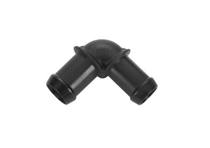Water connection pipe, auxilliary heater 90°, 18/20mm