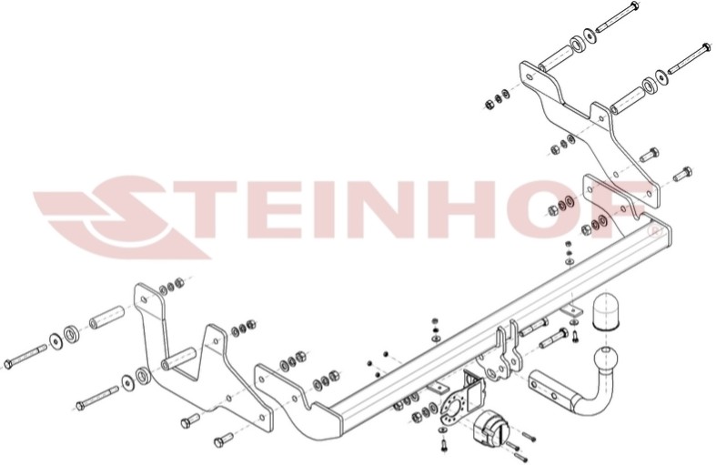 Trailer Hitch PEUGEOT 206