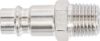 Connector, compressed-air line Air Plug Nipple with 1/4" Male Thread