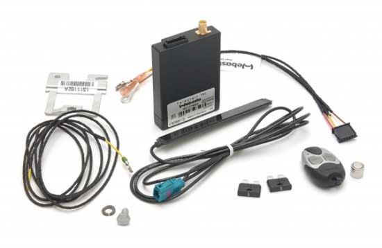 Assembly kit, auxilliary heater VW Touareg 05- T91 komplektis