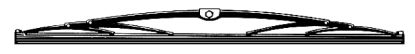 Wiper Blade Volvo 700mm. OE 3944817