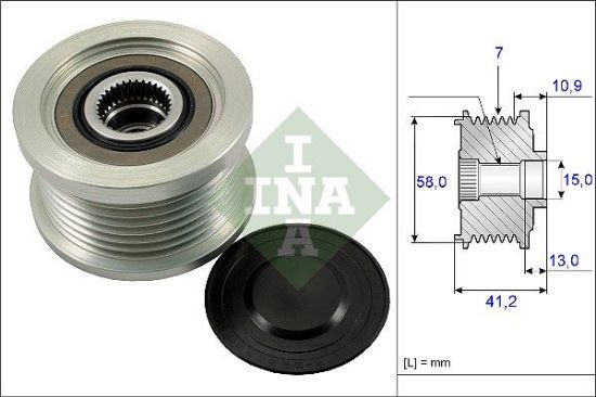 Alternator Freewheel Clutch LAND CRUISER (KDJ12_, GRJ12_)