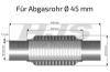 Flex Hose, exhaust system 45x340mm keevitatud otstega